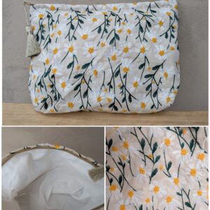 Trousse en toile de jute et cotton