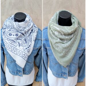 Foulard carré bandana