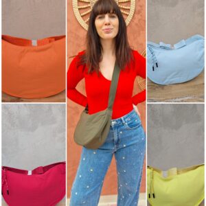 Sac banane toile de parachute grand format