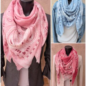 Foulard carré bandana