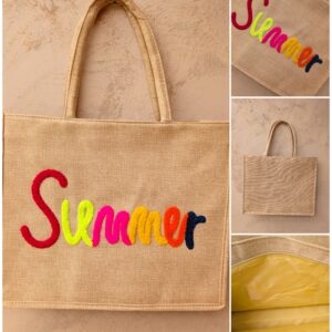 Sac "Summer" brodé