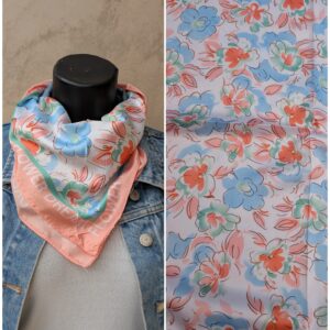 Foulard carré "Flower dream"