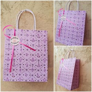 Sac cadeau lavande